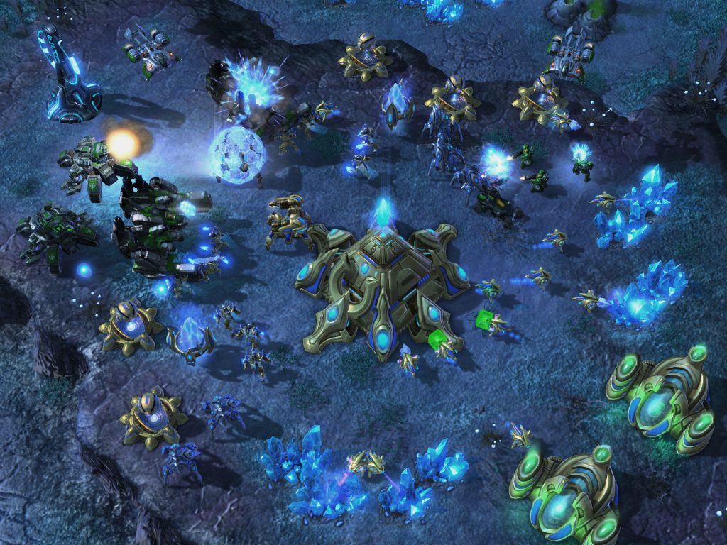 Что означает «требуется курьер» в игре StarCraft?
